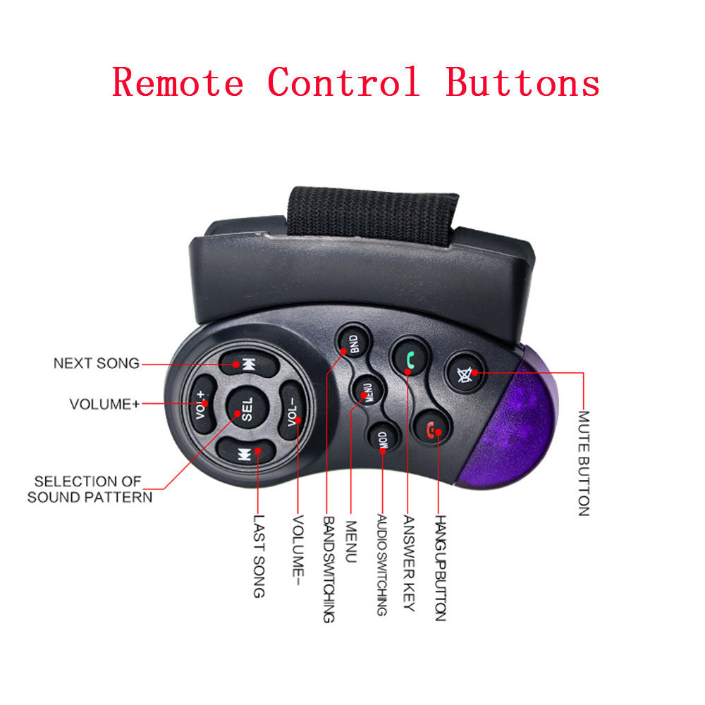 2-in-1 Car Audio Player Interface with Rearview Camera