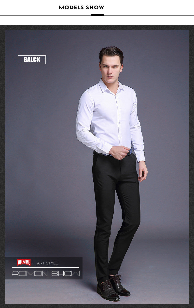 Men's Classic Casual Business Pants