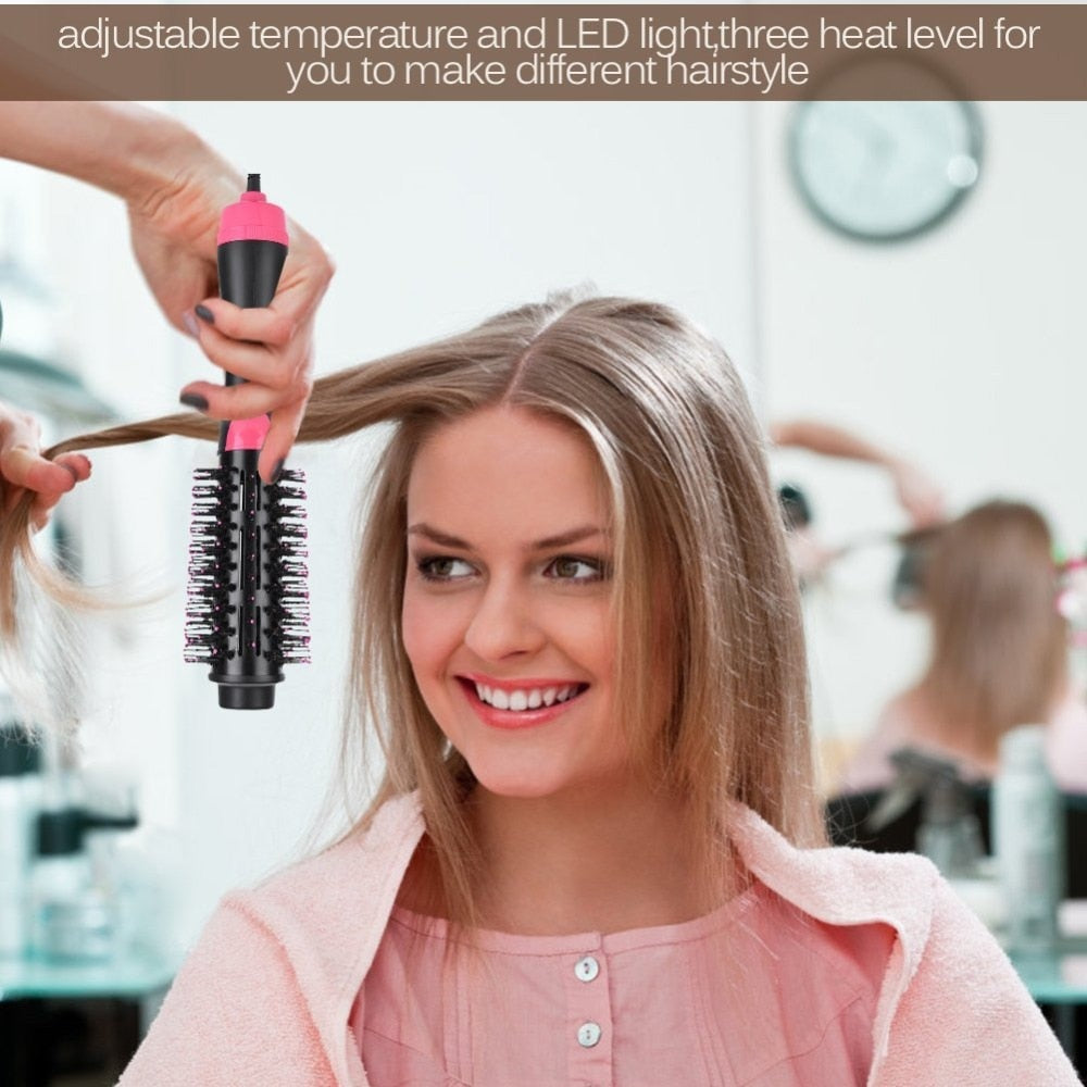 2-in-1 Multi-Functional Hair Dryer and Volumizer Straightening Brush