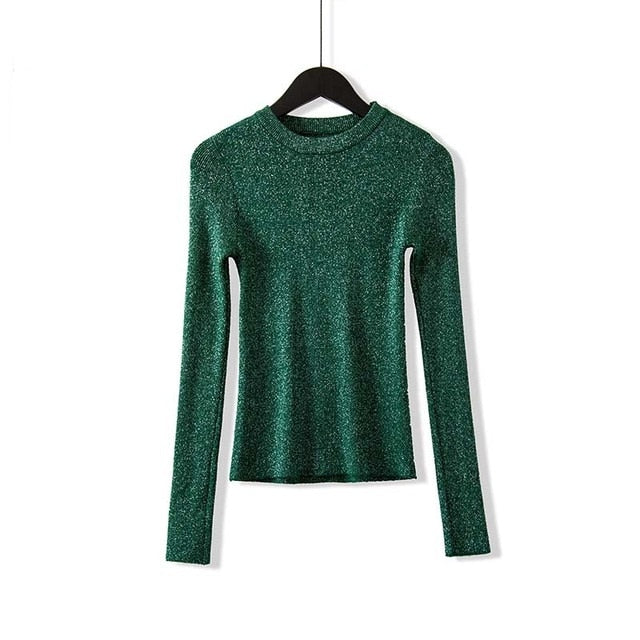 Women's Fancy Slim Pullover Sweater