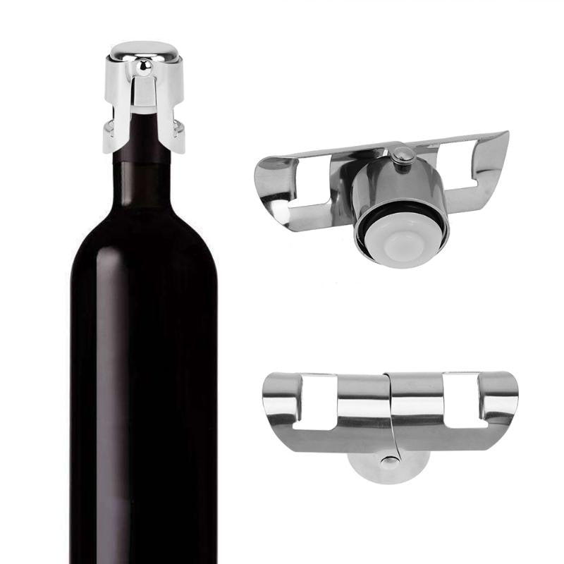Stainless Steel Wine Bottle Stopper Sealer