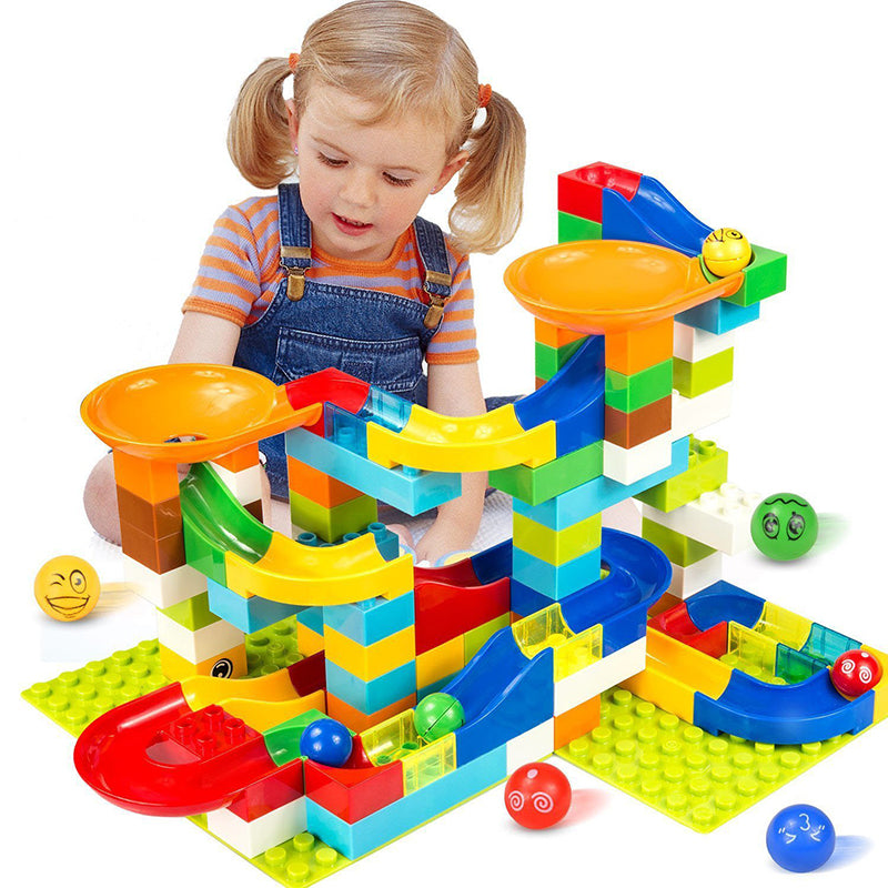 Marble Maze Race Run Track Building Blocks