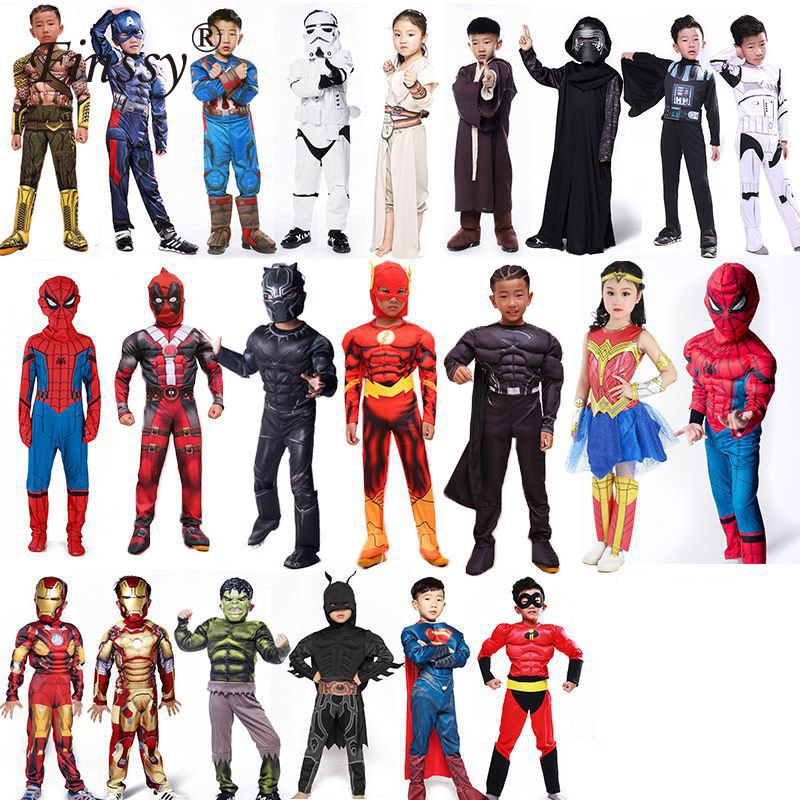 Children's Super Hero Halloween Costumes