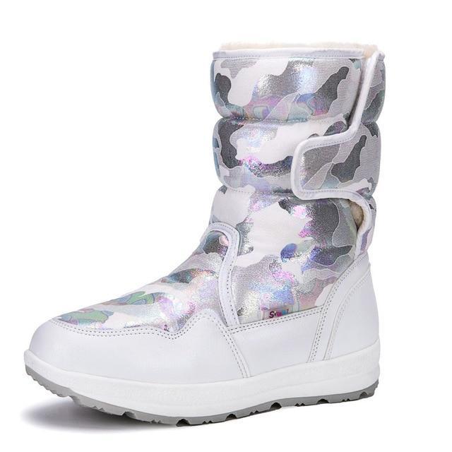 Camouflage Winter Women's Boots