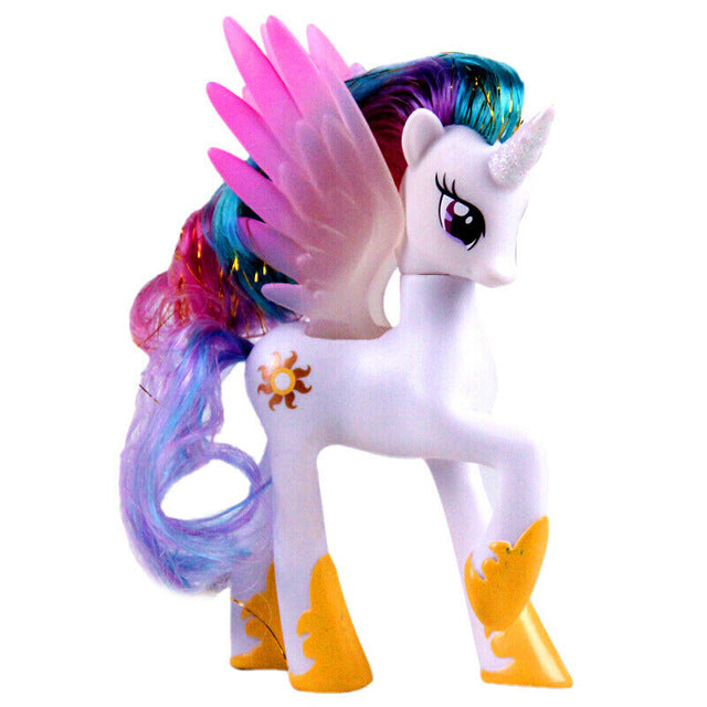 14cm Hasbro My Little Pony Toys Friendship is Magic Pop Pinkie Pie Rainbow series Pony PVC Action Figures Colletion Model Dolls