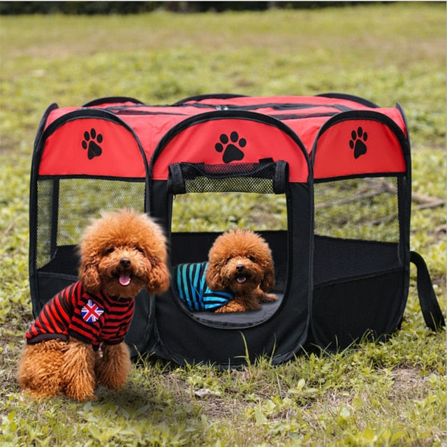 Portable Folding Outdoor Puppy Playpen Tent
