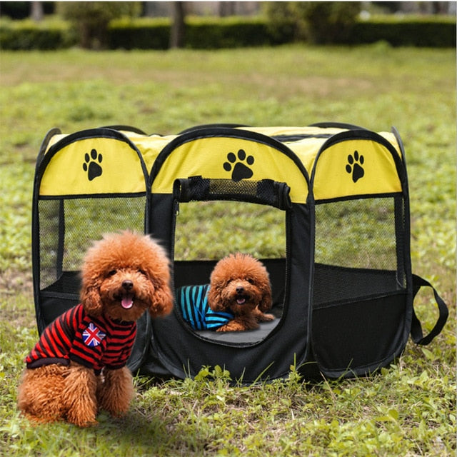 Portable Folding Outdoor Puppy Playpen Tent