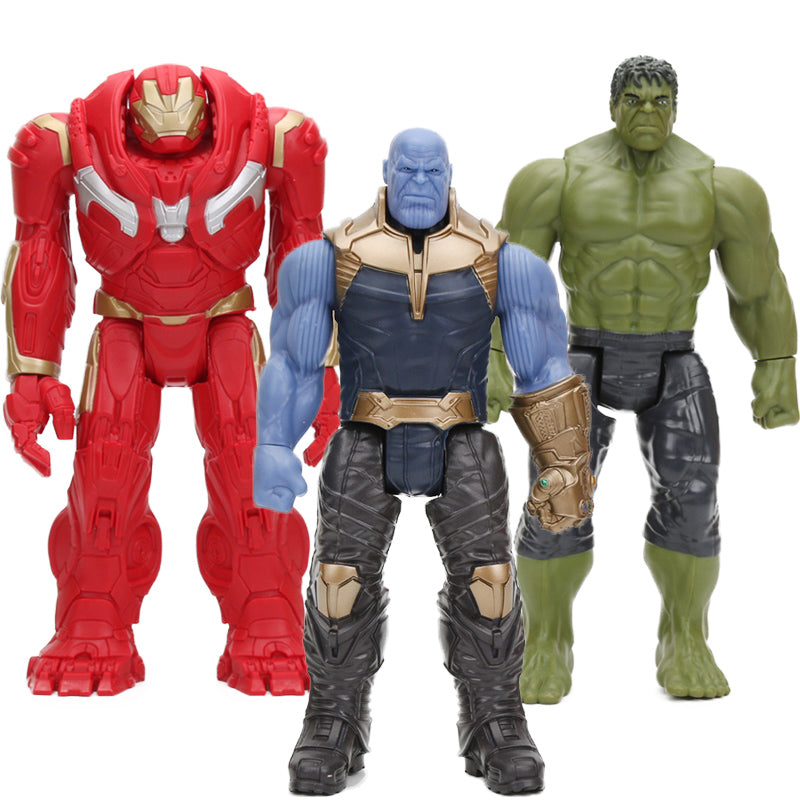 30cm The Avengers 3 INFINITY WAR Thanos Hulk Buster PVC Action Figures TITAN HERO SERIES Figure Collectible Model Marvel Toys