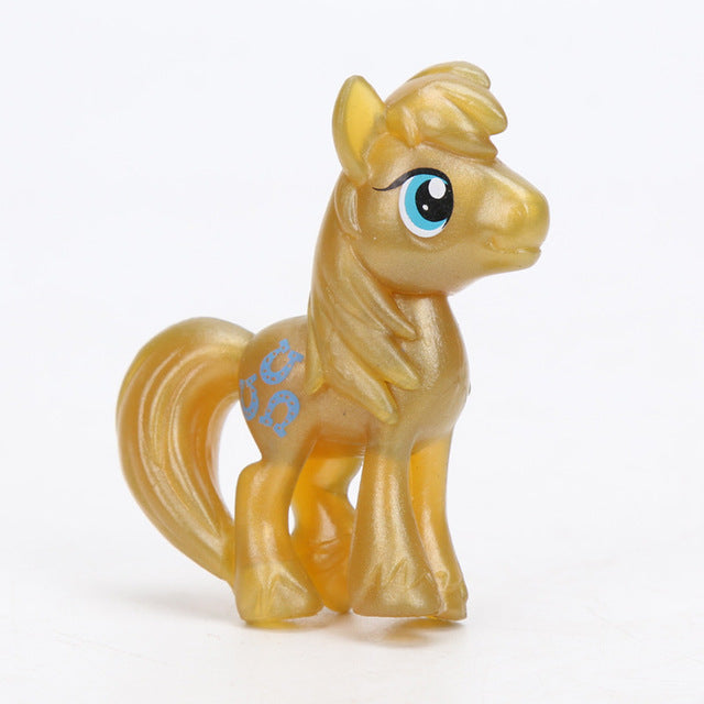 My Little Pony Toys Mini Pony PVC Action Figure Princess Rainbow Dash Twilight Sparkle Apple Jack Rarity Dolls for Girls