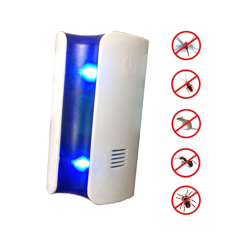 Multi-Function Ultrasonic Electric Rodent and Insect Home Repeller