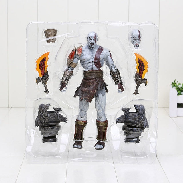 18cm NECA Toys Game God of War 4 Kratos PVC Action Figure Ghost of Sparta Kratos Collectible Model Doll Toy 7