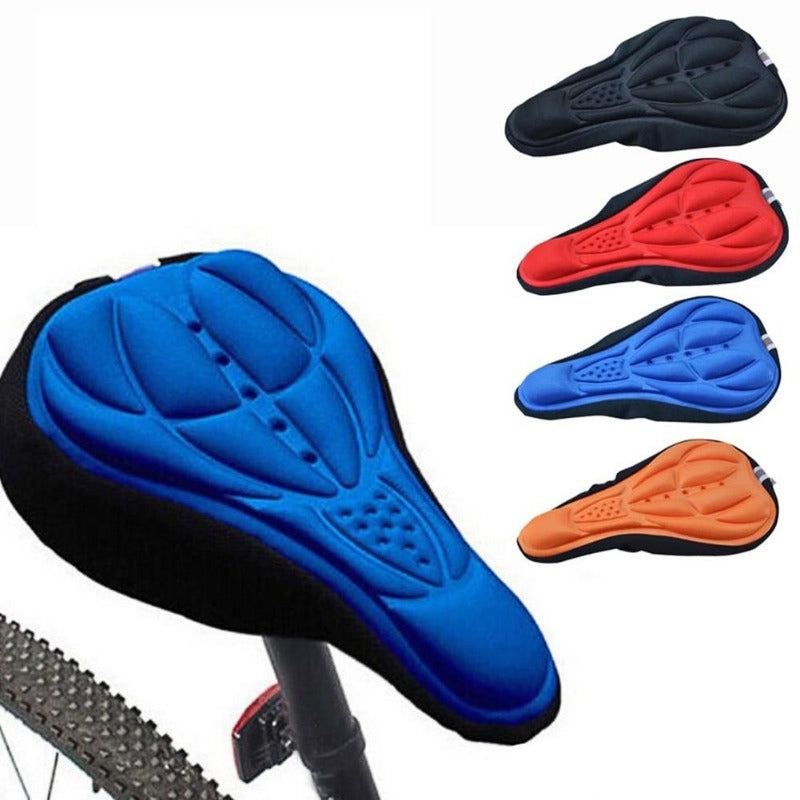 3D Soft Bike Seat Saddle for A Bicycle Cycling Silicone Seat Mat Cushion Seat Cover Saddle Bicycle Bike Accessories Dropshipping