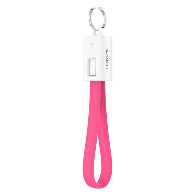 Portable Apple USB Cable Keychain