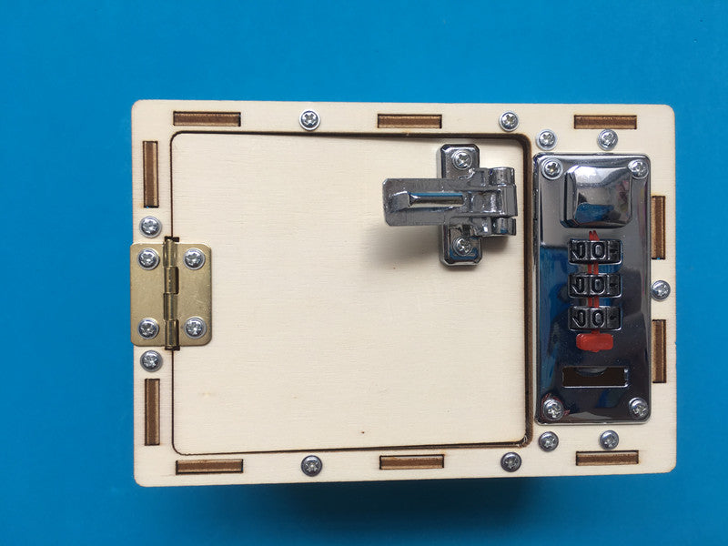 Mechanical DIY Creative Build Password Box