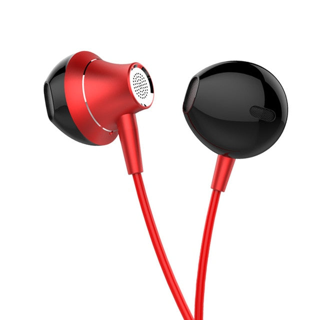Wired In-Ear Comfort Sport Headphones with Mic