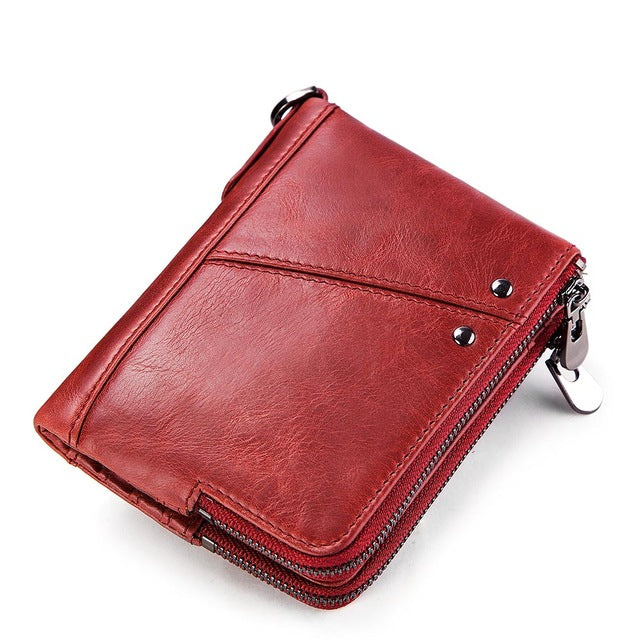 GZCZ Women Organizer Wallet Genuine Leather