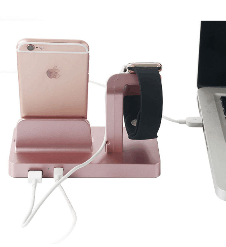 Charging Dock Stand Holder For Apple Watch and iPhone
