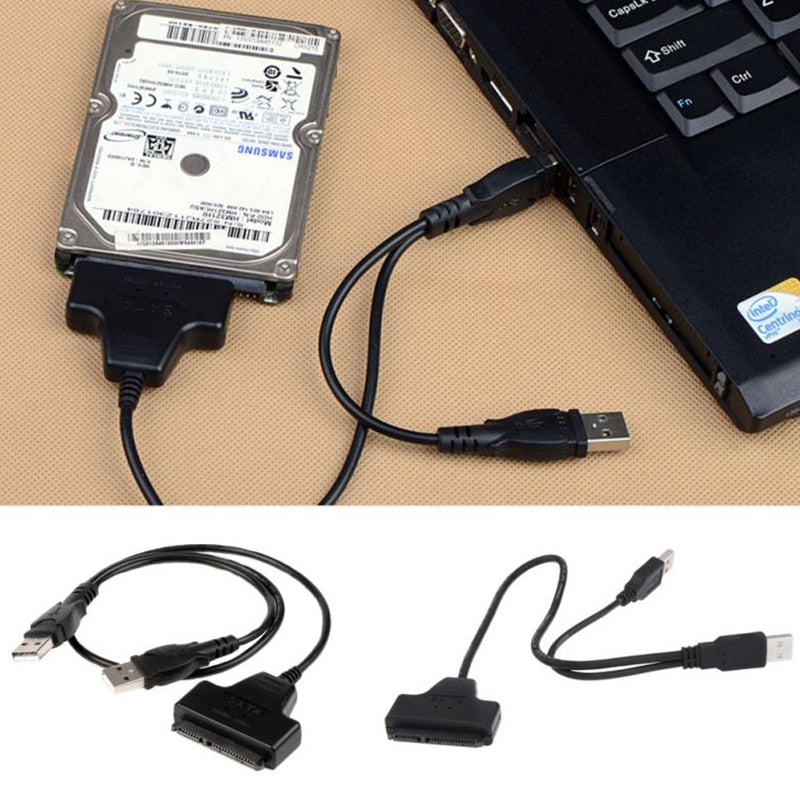 USB 2.0 to SATA USB Hard Disk Conversion Adapter