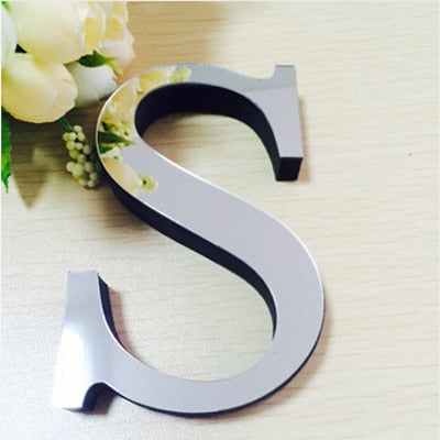 Acrylic Mirror 3D DIY wall stickers