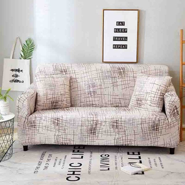 Elastic Cotton Soft Sofa Slip Cover