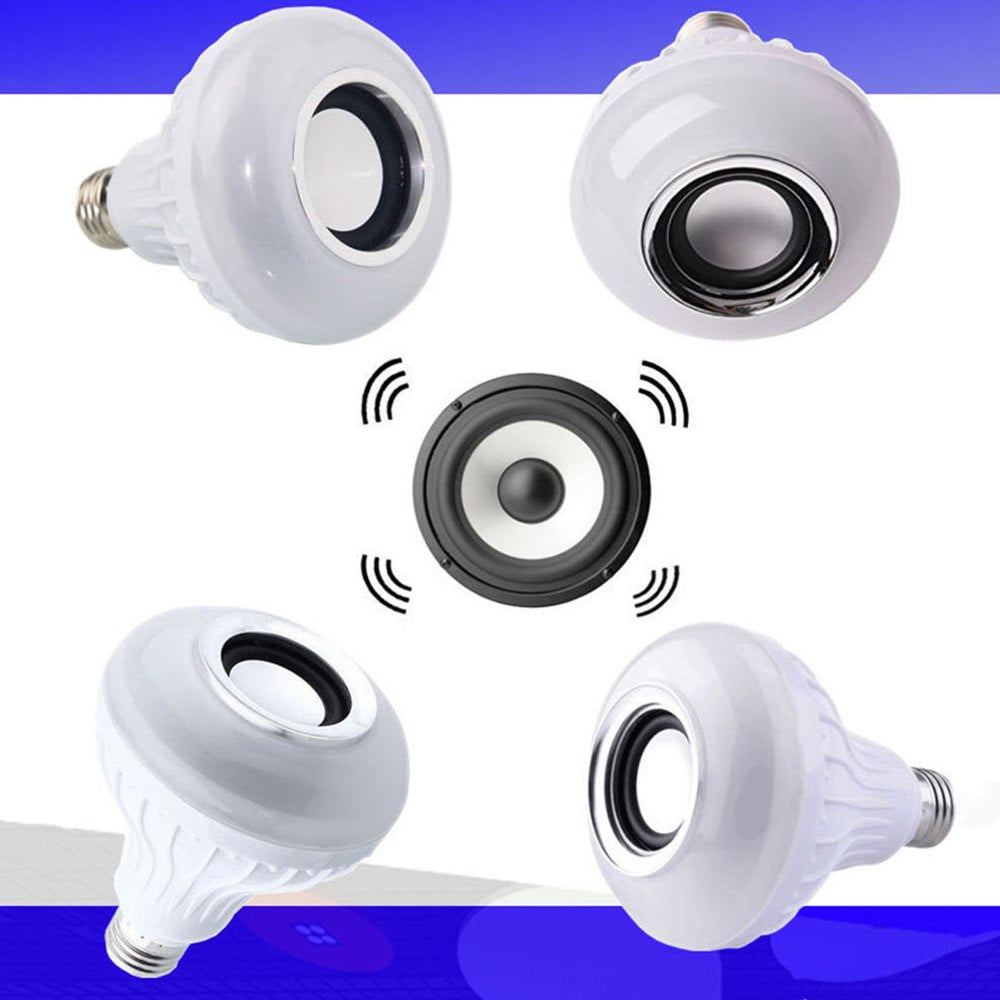 Smart Bluetooth LED Speaker Light Bulb