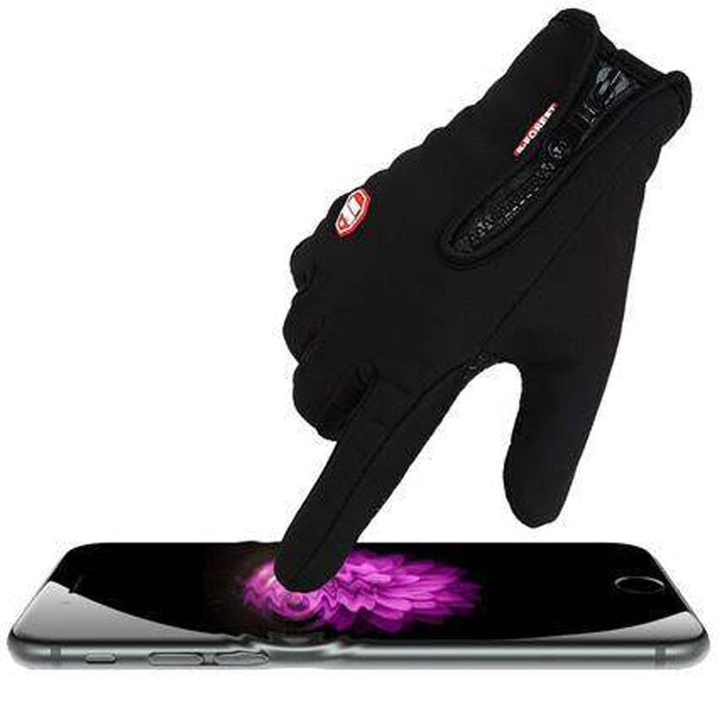 Waterproof Winter Warm Touch Screen Gloves with Grip