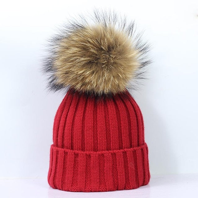 Women's Pom Pom Winter Beanie