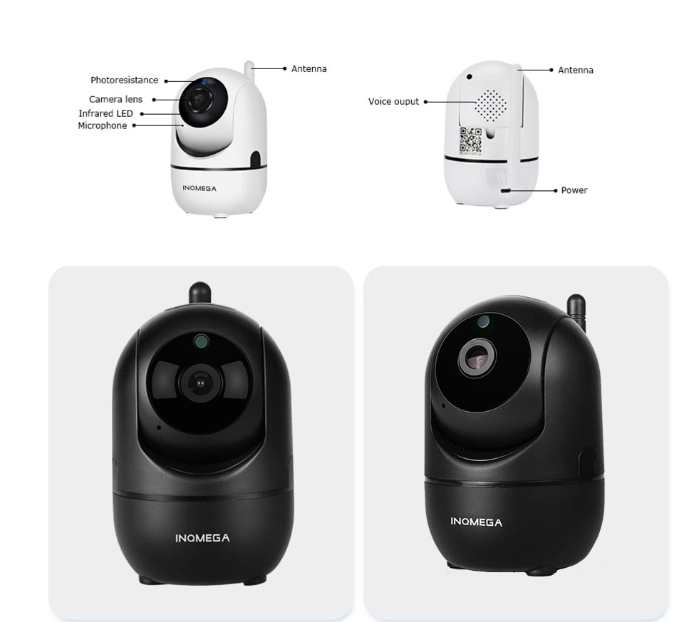 1080P HD Intelligent Wireless IP Auto-Tracking Motion Sensor Security Camera