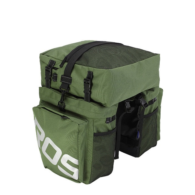 3-in-1 Mountain Bike Double Sided Rear Tail Rack Bag