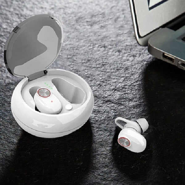 YT8 5.0 Bluetooth TWS Earbuds with Free Charge Box