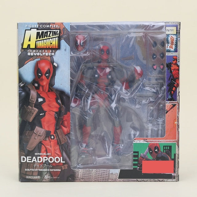 Marvel 16cm Series 001 002 003 Deadpool Venom Spiderman spider gwen wolverine Captain America Carnage PVC Action Figure Toy
