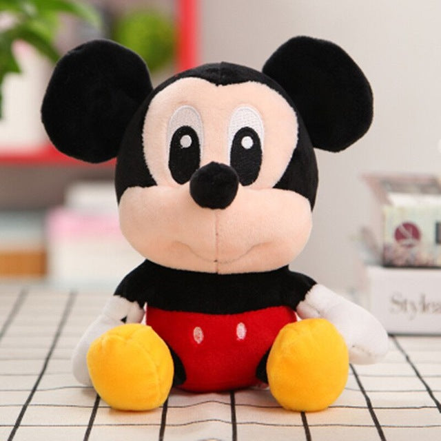 Disney Plush Animal Plush Mickey Mouse Minnie Winnie the Pooh Doll Lilo and Piglet 7 Birthday Gift Boy Girl Toy Free Shipping