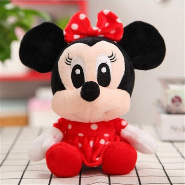 Disney Plush Animal Plush Mickey Mouse Minnie Winnie the Pooh Doll Lilo and Piglet 7 Birthday Gift Boy Girl Toy Free Shipping