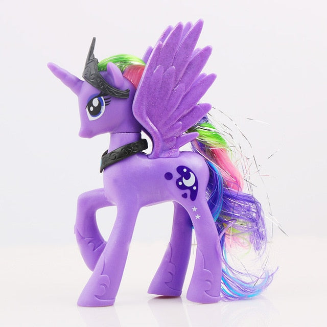 14cm Hasbro My Little Pony Toys Friendship is Magic Pop Pinkie Pie Rainbow series Pony PVC Action Figures Colletion Model Dolls