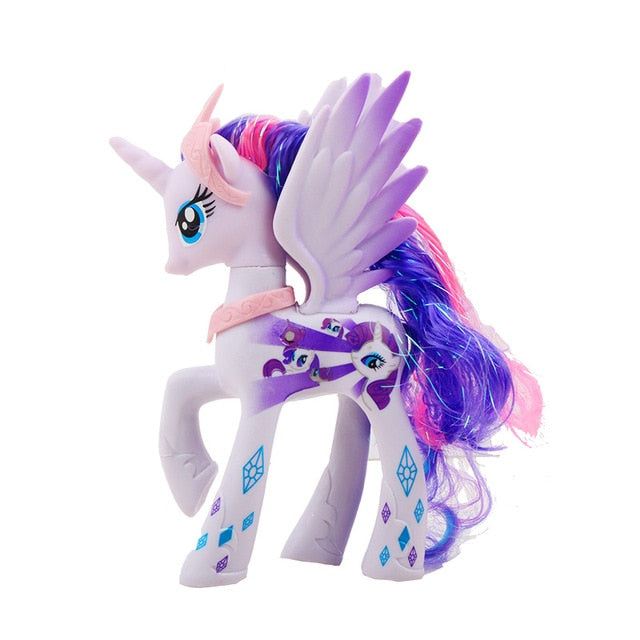 14cm Hasbro My Little Pony Toys Friendship is Magic Pop Pinkie Pie Rainbow series Pony PVC Action Figures Colletion Model Dolls