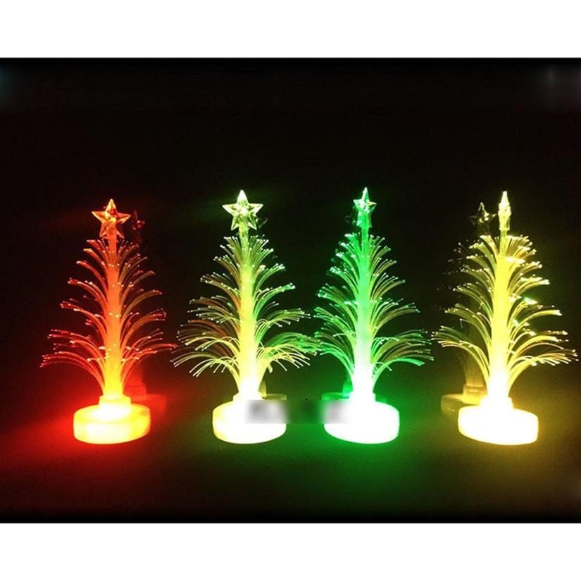 LED Color Changing Christmas Tree Desk Lamp Decoration