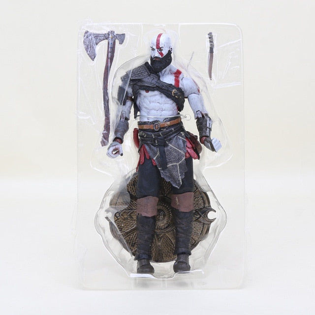18cm NECA Toys Game God of War 4 Kratos PVC Action Figure Ghost of Sparta Kratos Collectible Model Doll Toy 7
