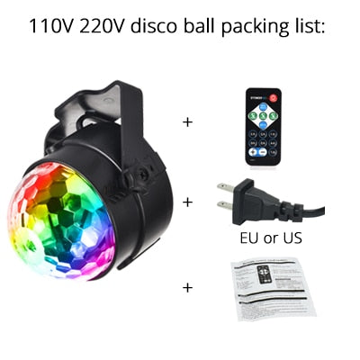 DJ Party Stage Light 3W Projector with Remote Control