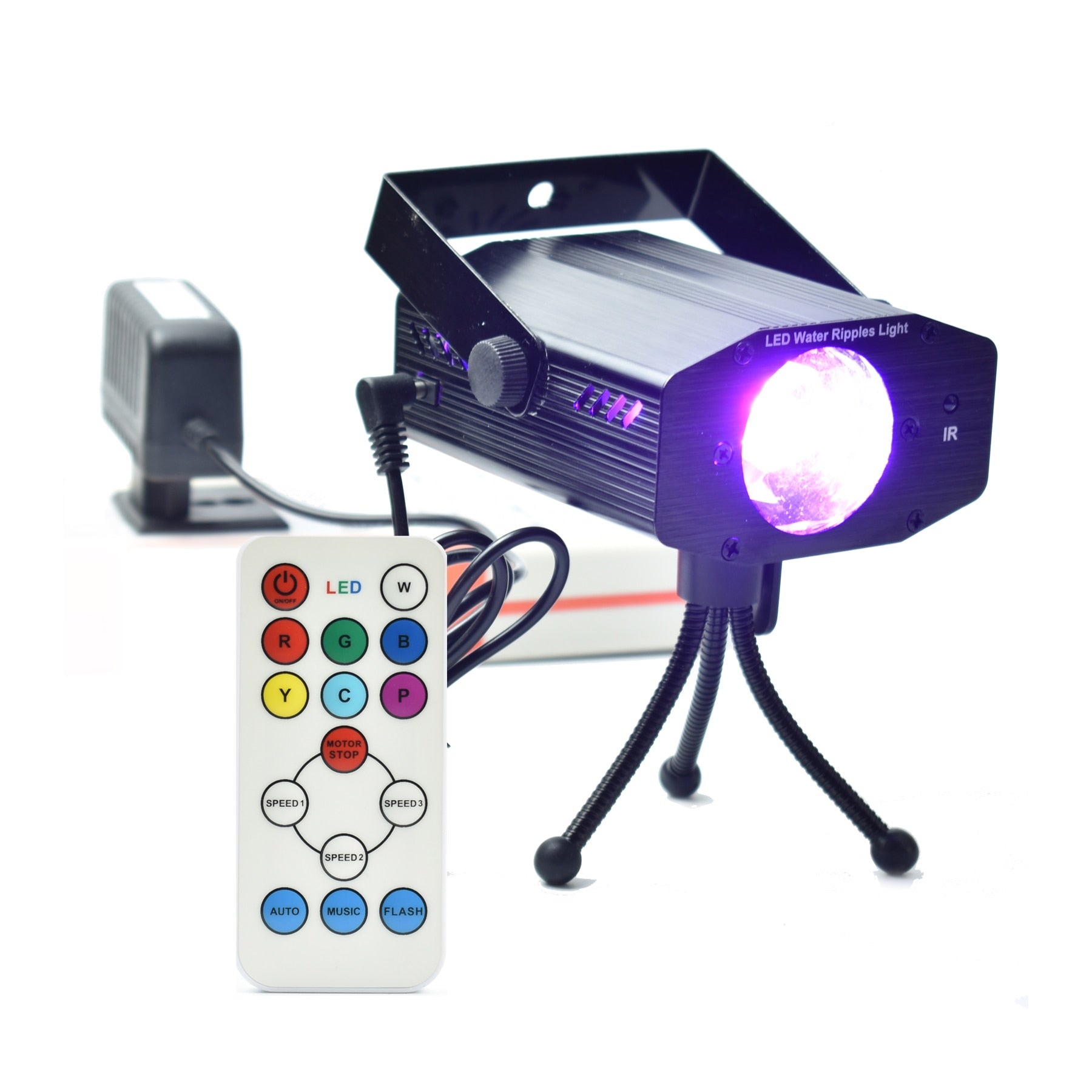 DJ Party Stage Light 3W Projector with Remote Control