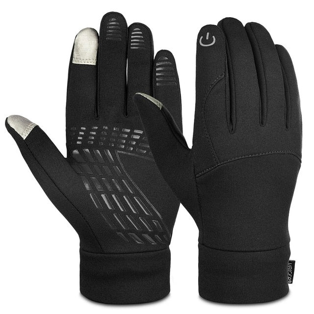 Men's Reflective Sports Touch Screen Winter Gloves