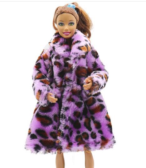 15 Type High Quality Fashion Handmade Clothes Dresses Grows Outfit Flannel coat for Barbie Doll dress for girls best gift