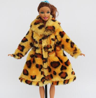 15 Type High Quality Fashion Handmade Clothes Dresses Grows Outfit Flannel coat for Barbie Doll dress for girls best gift