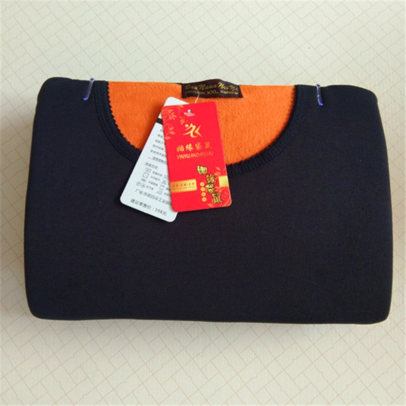 Seamless Velvet Thick Thermal Underwear