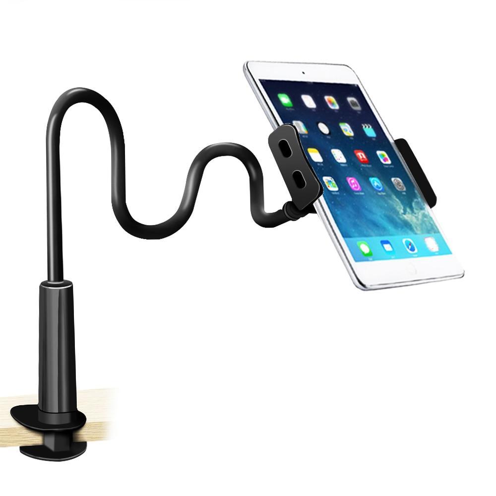 Flexible Long Arm Smart Device Clamp-On Holder