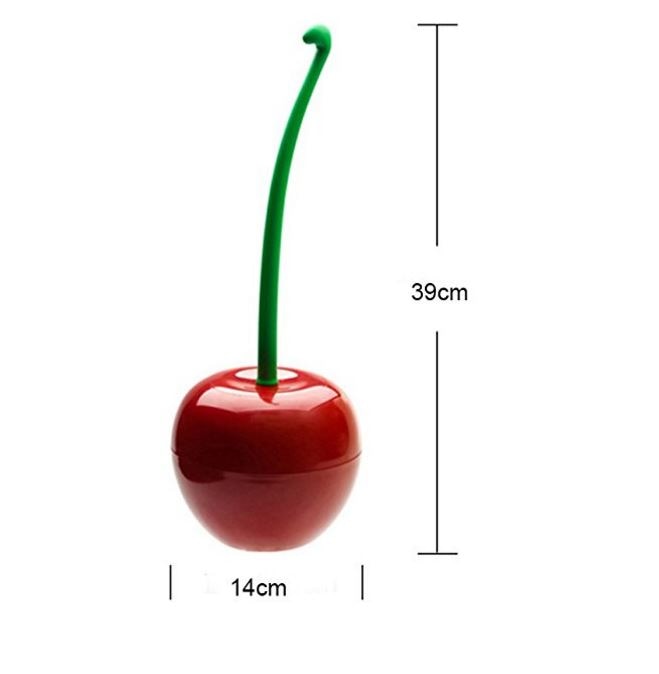 Creative Cherry Shaped Toilet Brush