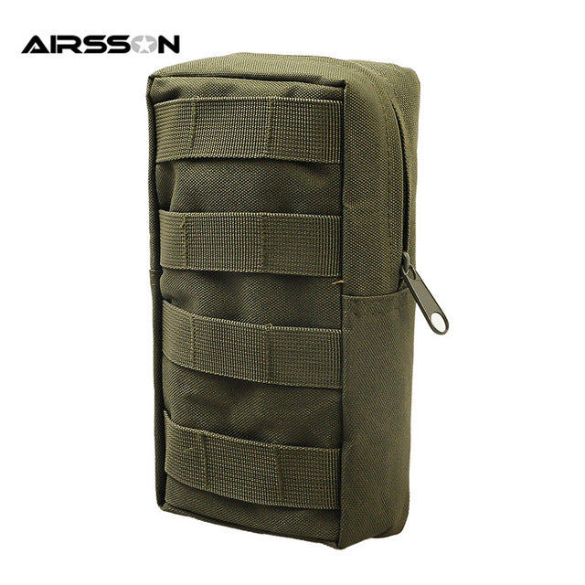 Airsson Airsoft Sports Military 600D MOLLE Pouch Bag Tactical Utility Bags Vest Gadget Hunting Waist Pack Outdoor Equipment