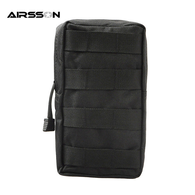 Airsson Airsoft Sports Military 600D MOLLE Pouch Bag Tactical Utility Bags Vest Gadget Hunting Waist Pack Outdoor Equipment