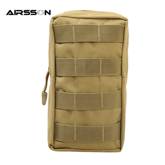 Airsson Airsoft Sports Military 600D MOLLE Pouch Bag Tactical Utility Bags Vest Gadget Hunting Waist Pack Outdoor Equipment