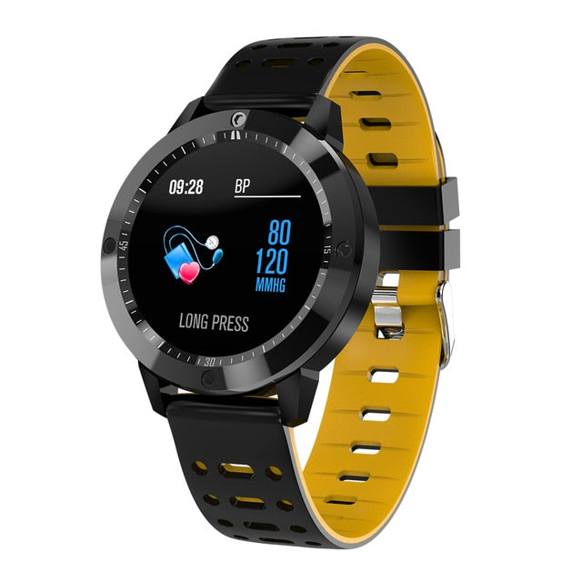 IP67 Waterproof Tempered Glass Fitness Activity Monitor Smart Watch