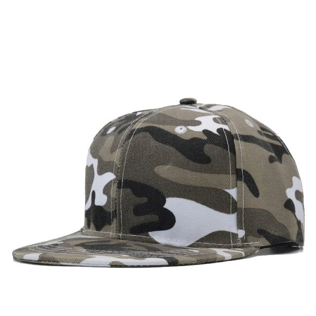 Tactical Camo Snapback Cap